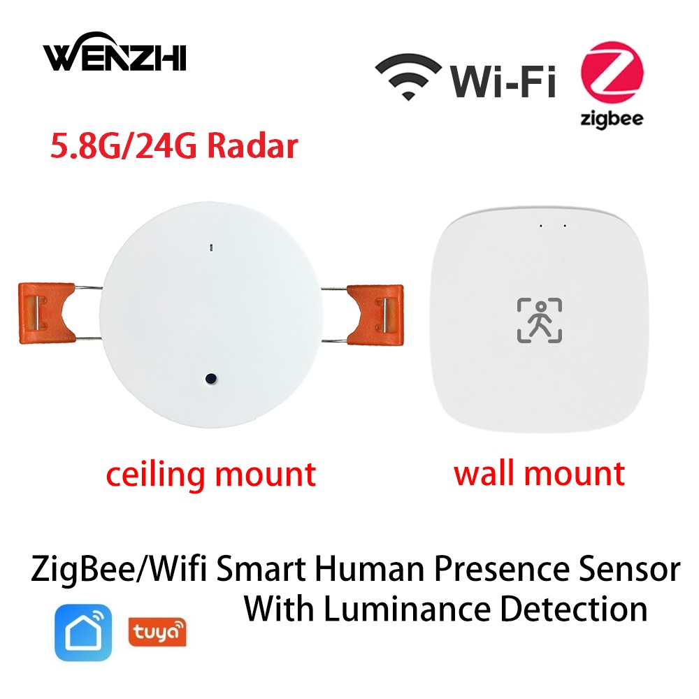 Home Assistant Tuya - ZigBee Wifi 5.8/24G MmWave Radar Menselijke