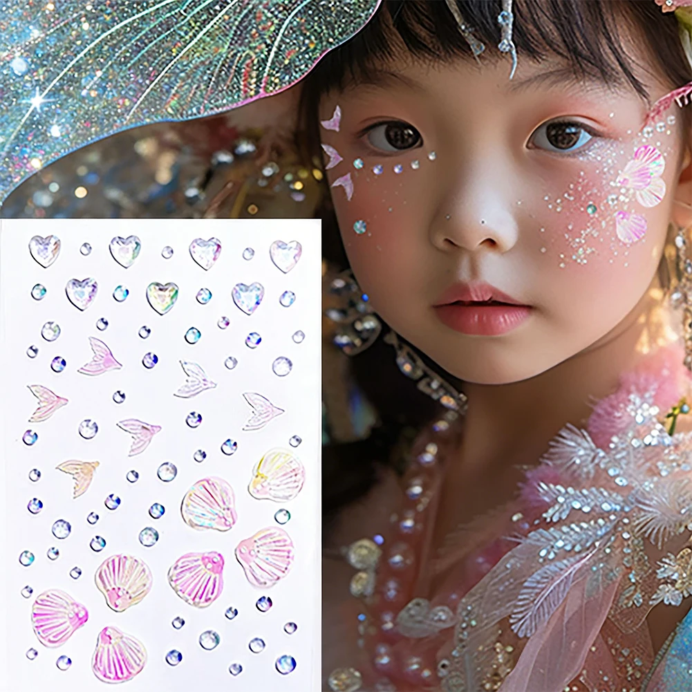 Shelly - Kristallen strass vlinder glitter stickers schitterende