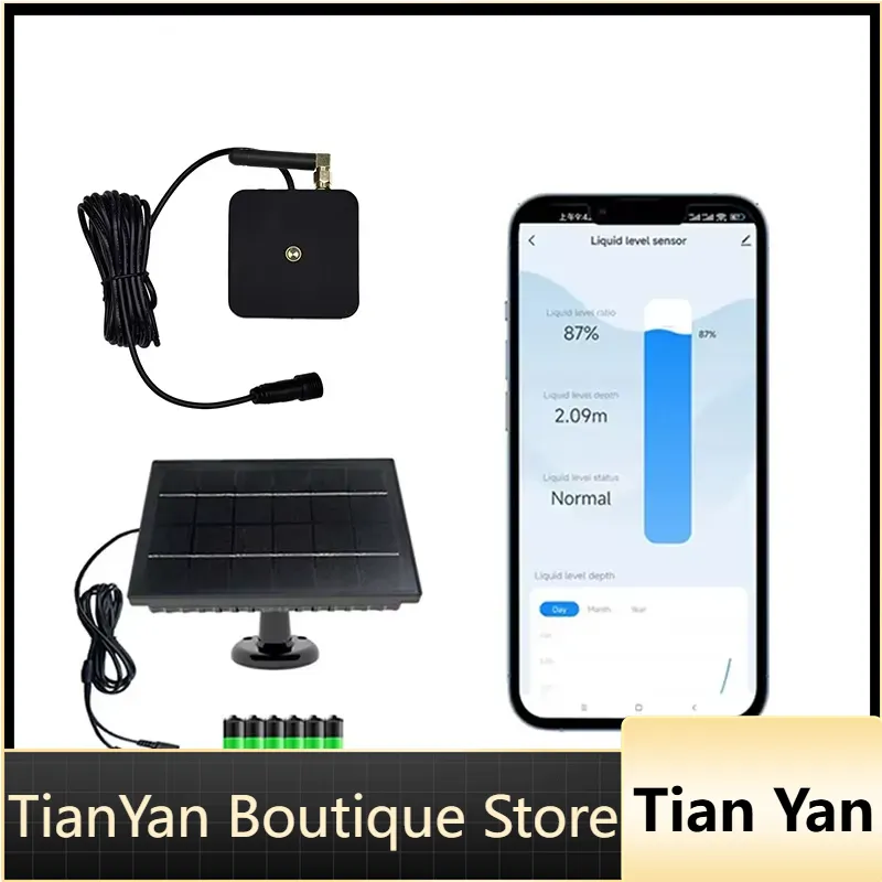 Tuya Smart - EE1 voor Tuya TLC2502-WF-S Ultrasone Waterstandsensor
