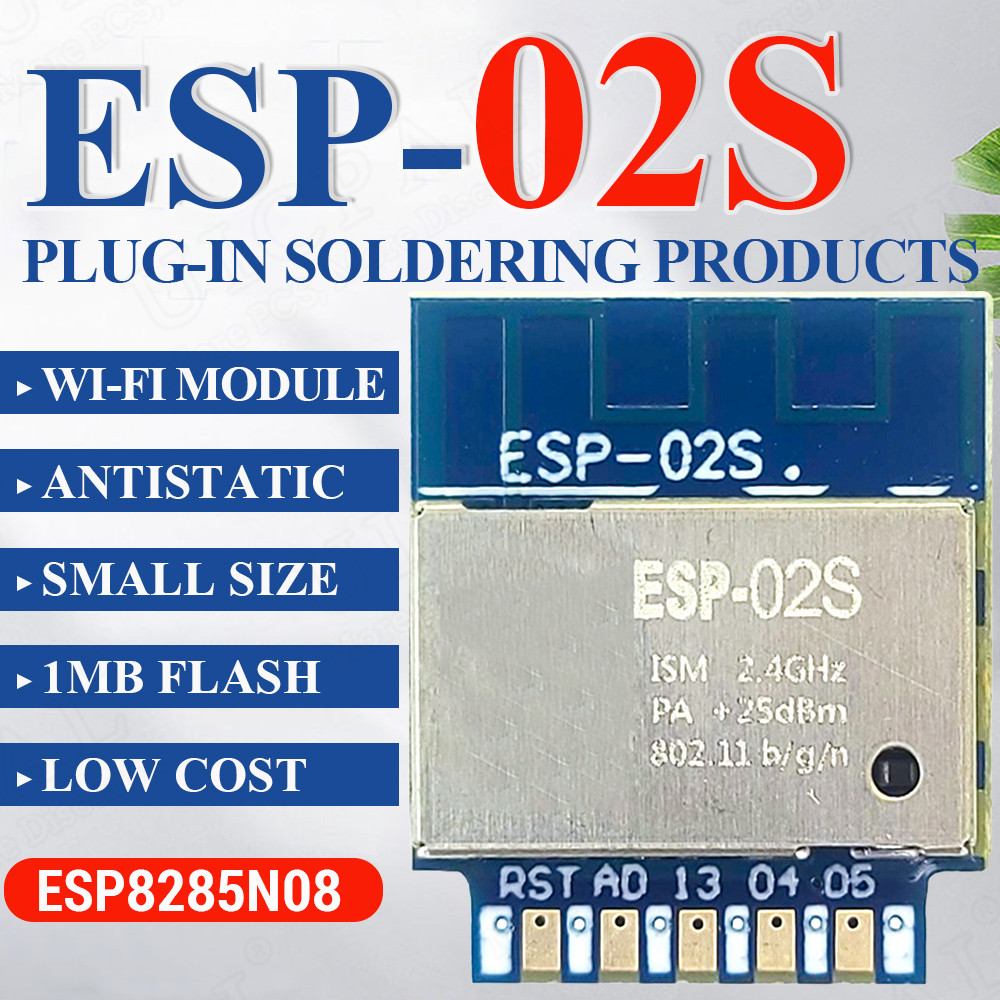 Smart Home Module Iot - ESP-02S Seriële Draadloze 2.4G Wifi Module