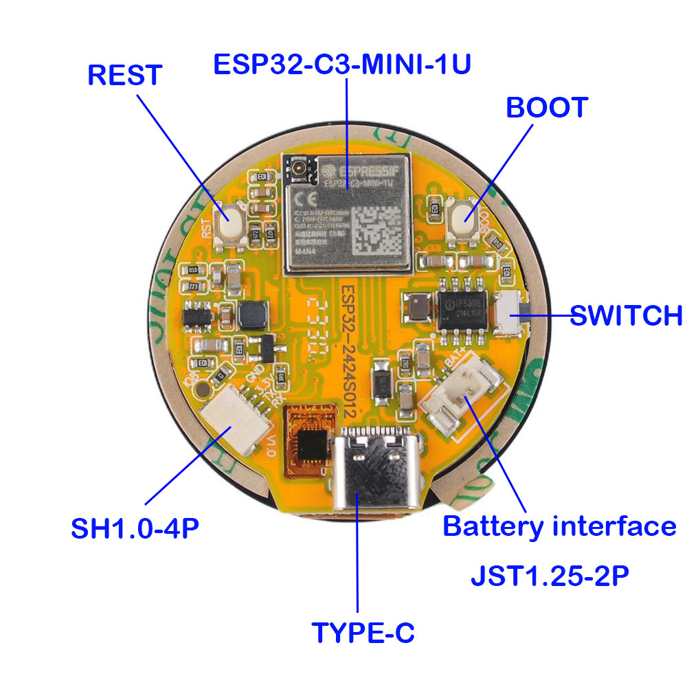 Esp32 Display 1.28 Inch ESP32- - Smart Home Module Iot recensie en prijs