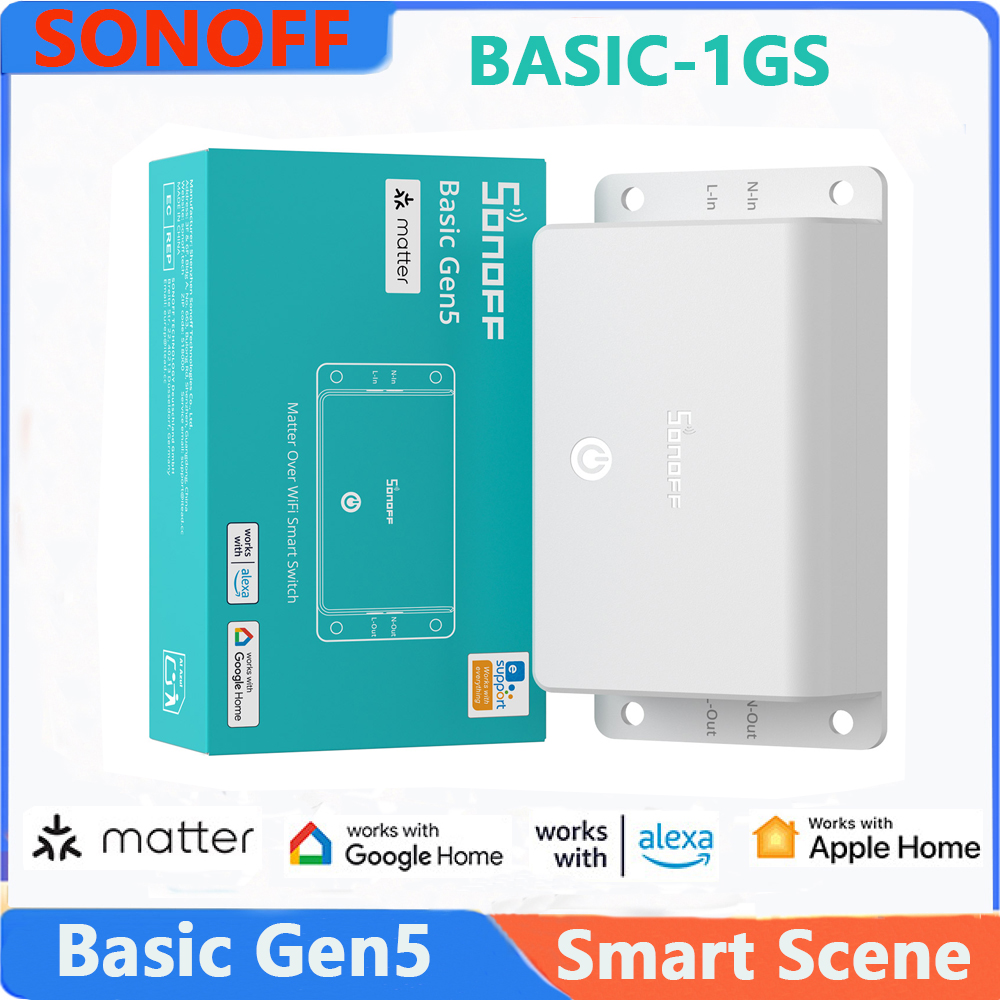 SONOFF Basic Gen5 (BASIC-1GS)  - Sonoff Basic recensie en prijs