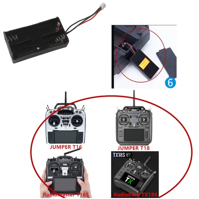 RadioMaster TX16S 2S 18650 bat - Shelly Plug recensie en prijs