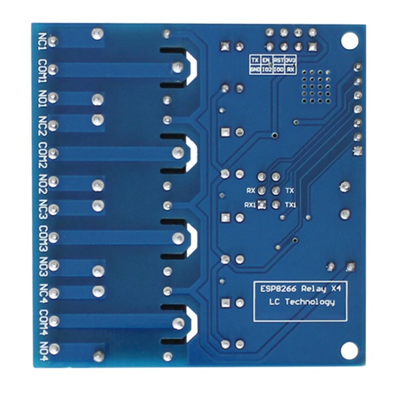 ESP8266 ESP-01 4-weg WiFi rela - Smart Home Module Iot recensie en prijs