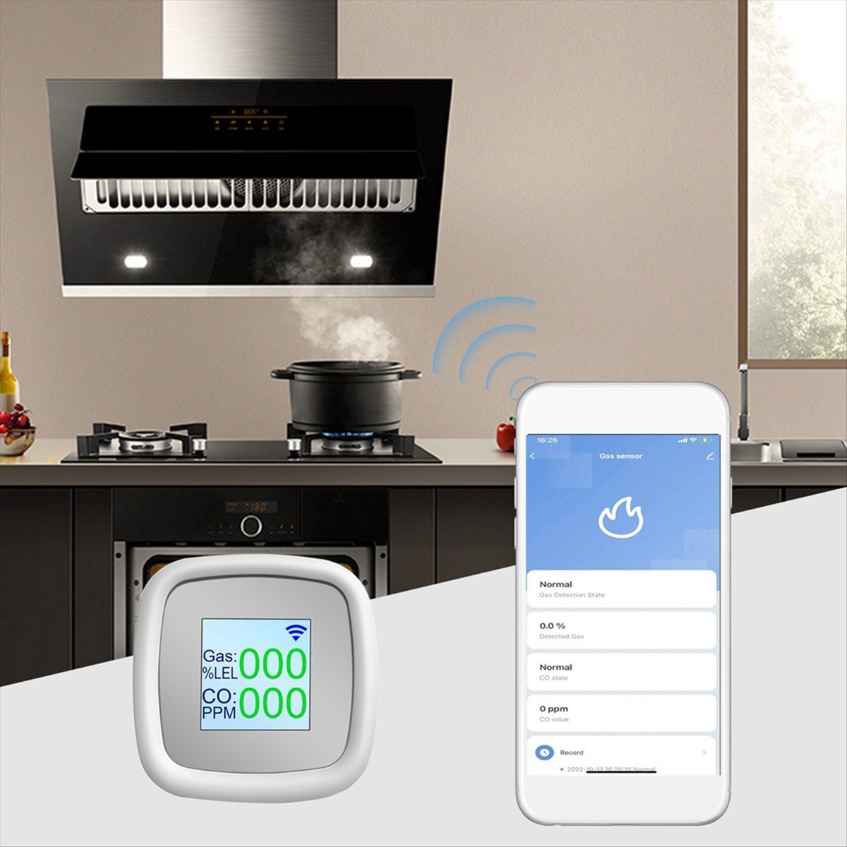 [Y39A] Tuya WIFI Brandbaar gas - Tuya Smart recensie en prijs
