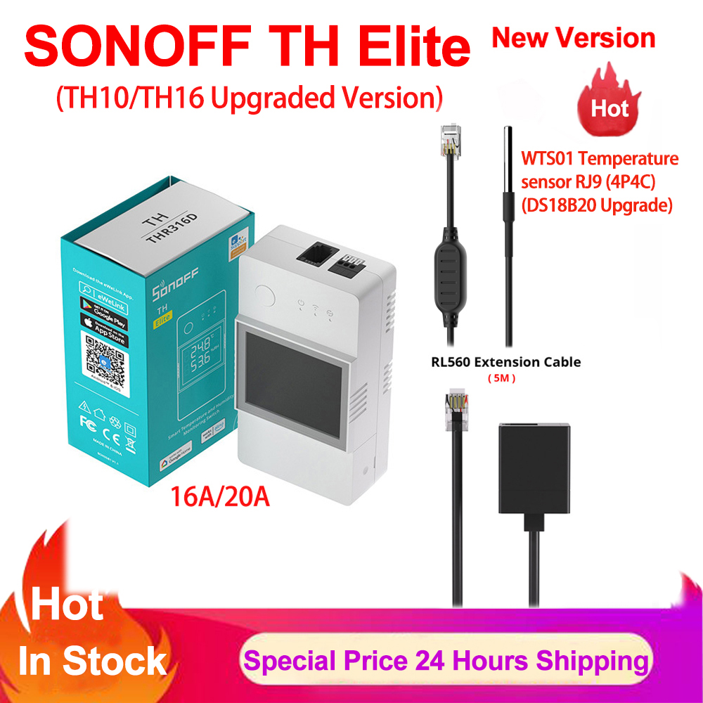 Sonoff TH Elite 16A 20A Wifi S - Sonoff Basic recensie en prijs