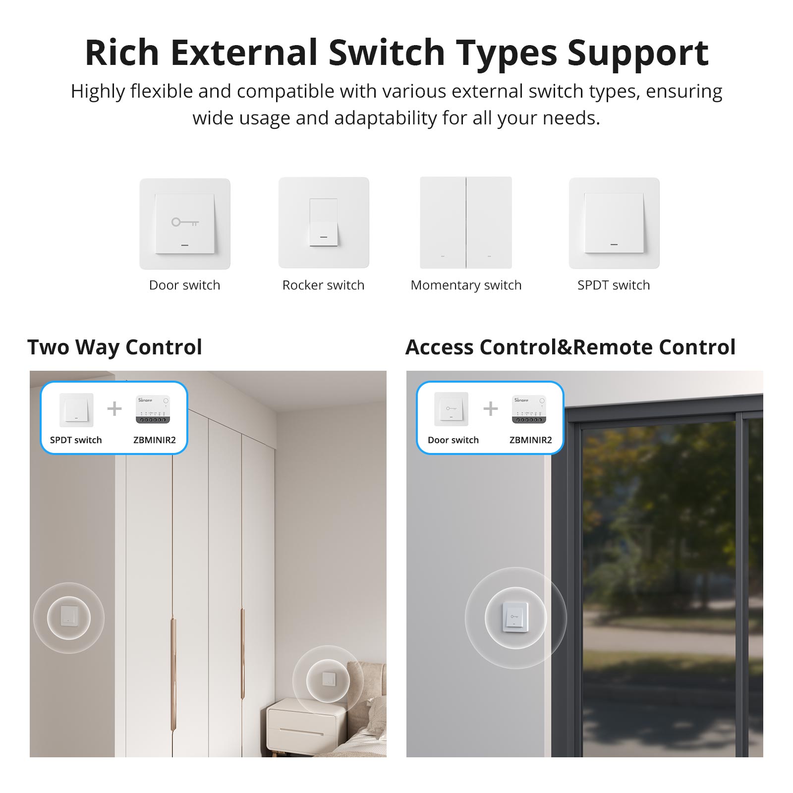 SONOFF ZBMINIR2 Extreme Zigbee - Sonoff Mini R4 recensie en prijs
